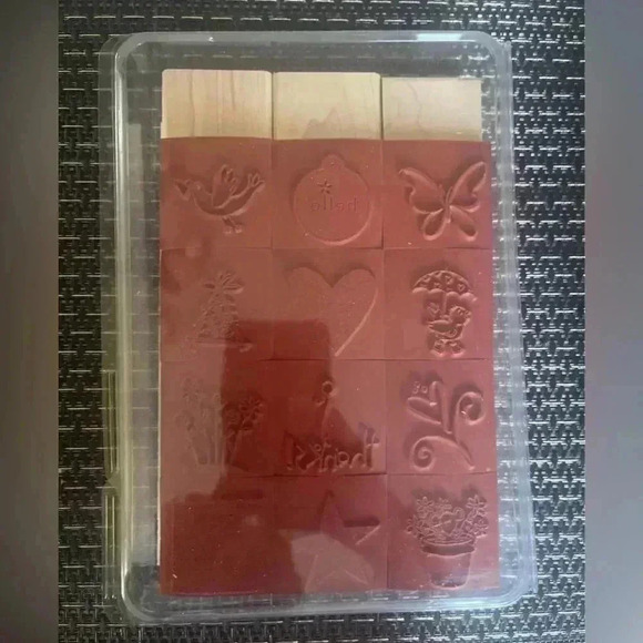 Stampin’ Up Merry Mix stamp set unmounted - Picture 2 of 2